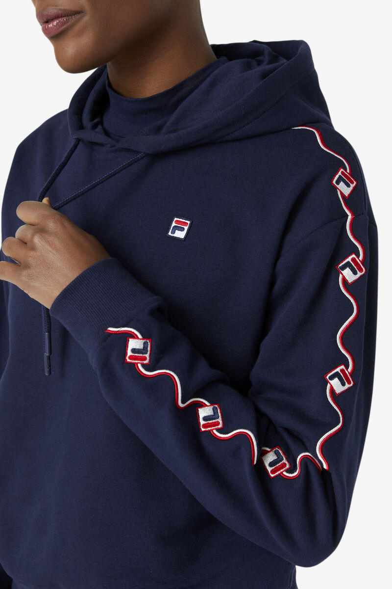 Fila Orsina Hoodie Hoodie Dam Marinblå | d6QdNeEKAfk