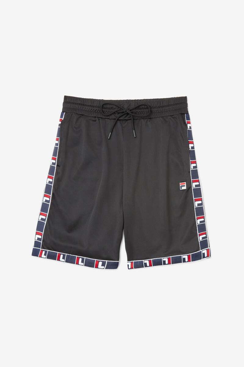 Fila Pane Kort Shorts Herr Svarta | d7PZUNKGw17