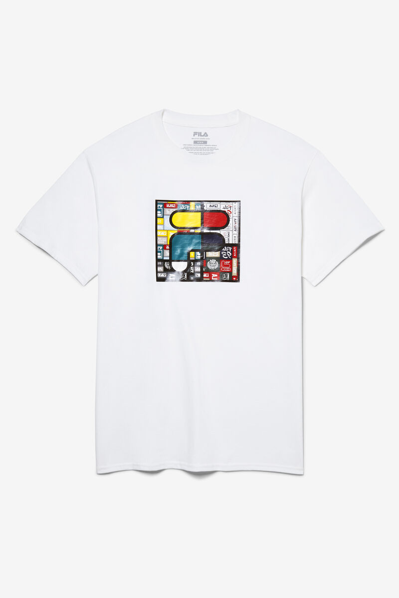 Fila Patchwork T-shirt Herr Vita | ucdnHmMx45I