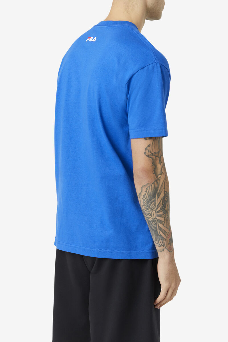 Fila Philly Love T-shirt Herr Blå Blå | 29jkf6ckEm1
