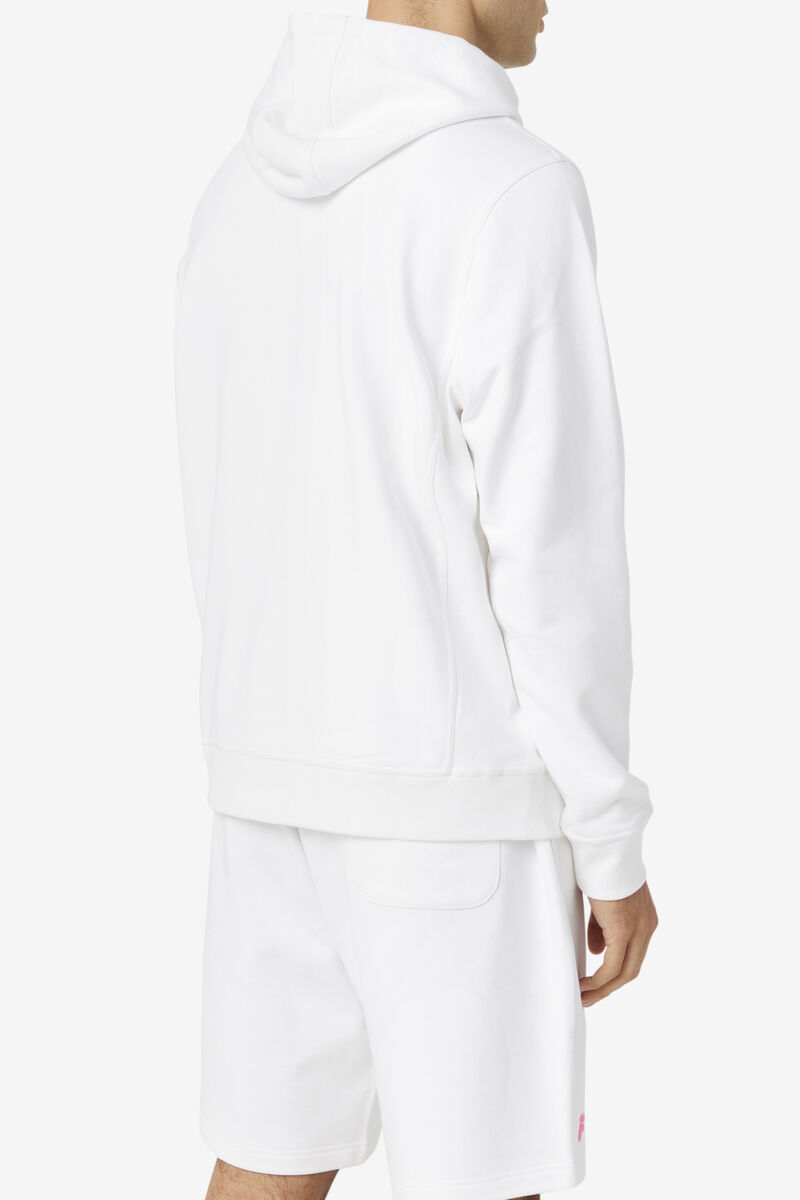 Fila Phoenix Hoodie Hoodie Dam Vita Rosa | MRBiageUgUv