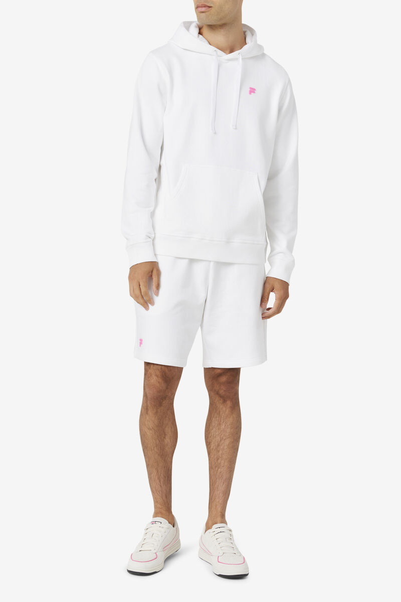 Fila Phoenix Hoodie Hoodie Dam Vita Rosa | MRBiageUgUv