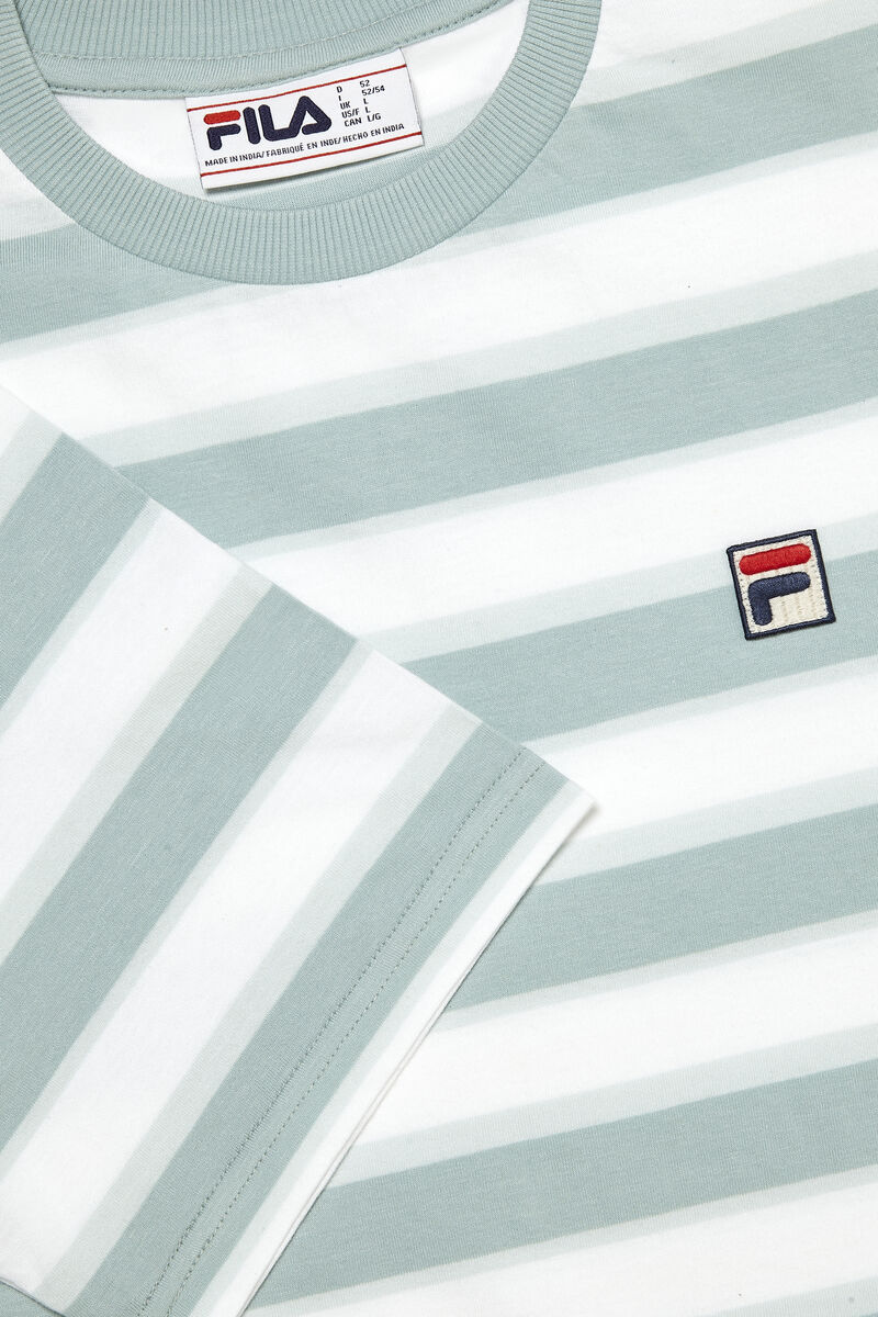 Fila Pietersite T-shirt Herr Blå Vita | 8Fzxi3TNJfs