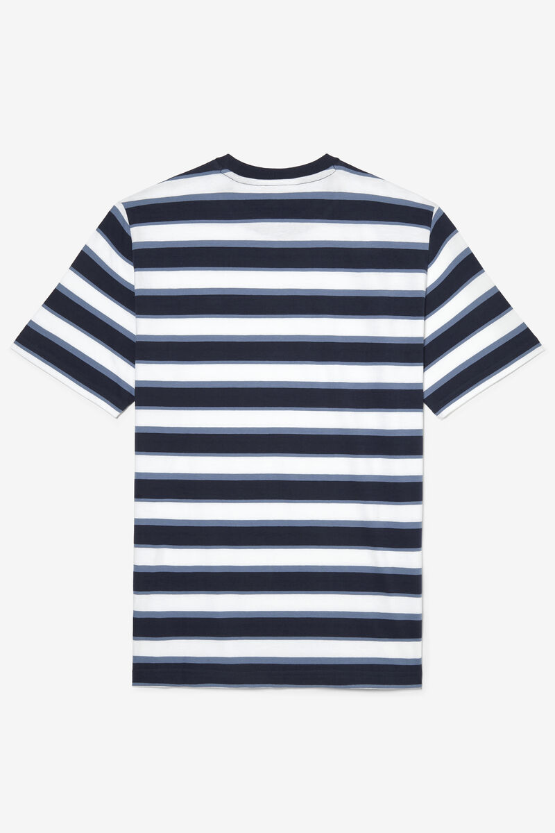 Fila Pietersite T-shirt Herr Marinblå Vita | SH2Kc7uWGJ6