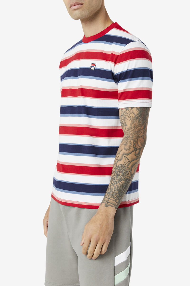 Fila Pietersite T-shirt Herr Röda | H12aJhGmXmb