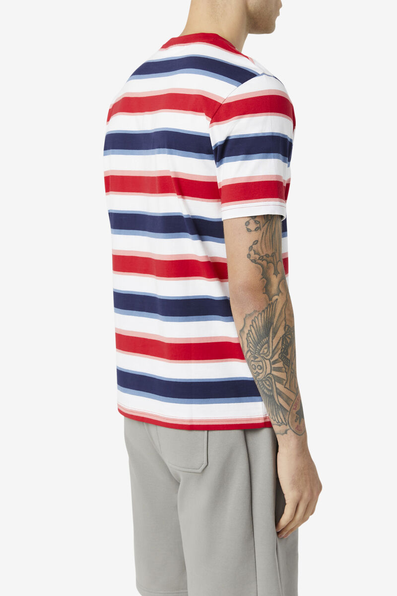 Fila Pietersite T-shirt Herr Röda | H12aJhGmXmb