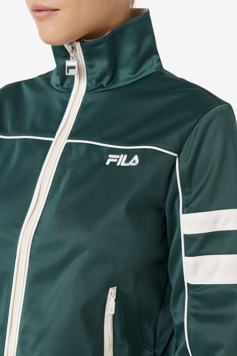 Fila Pippa Track Jacket Träningsoverall Dam Blå | niYiHGNoXij