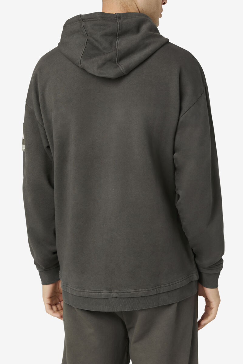 Fila Plantsy Layered Hoodie Hoodie Herr Mörkgrå | UdhgujXDYa1