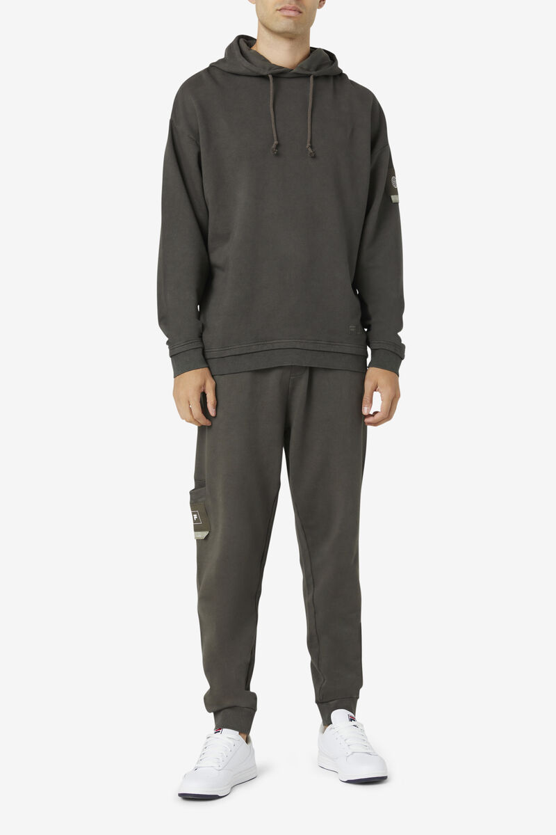 Fila Plantsy Layered Hoodie Hoodie Herr Mörkgrå | yn9ljAvZmGx