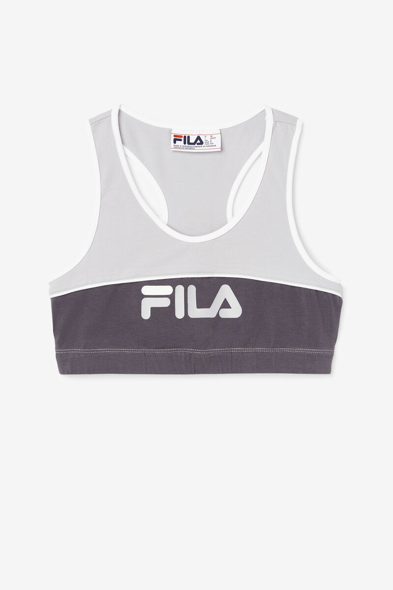 Fila Poesia Bra Top Shorts Dam Silver Vita | Cu2VO6bgd6M