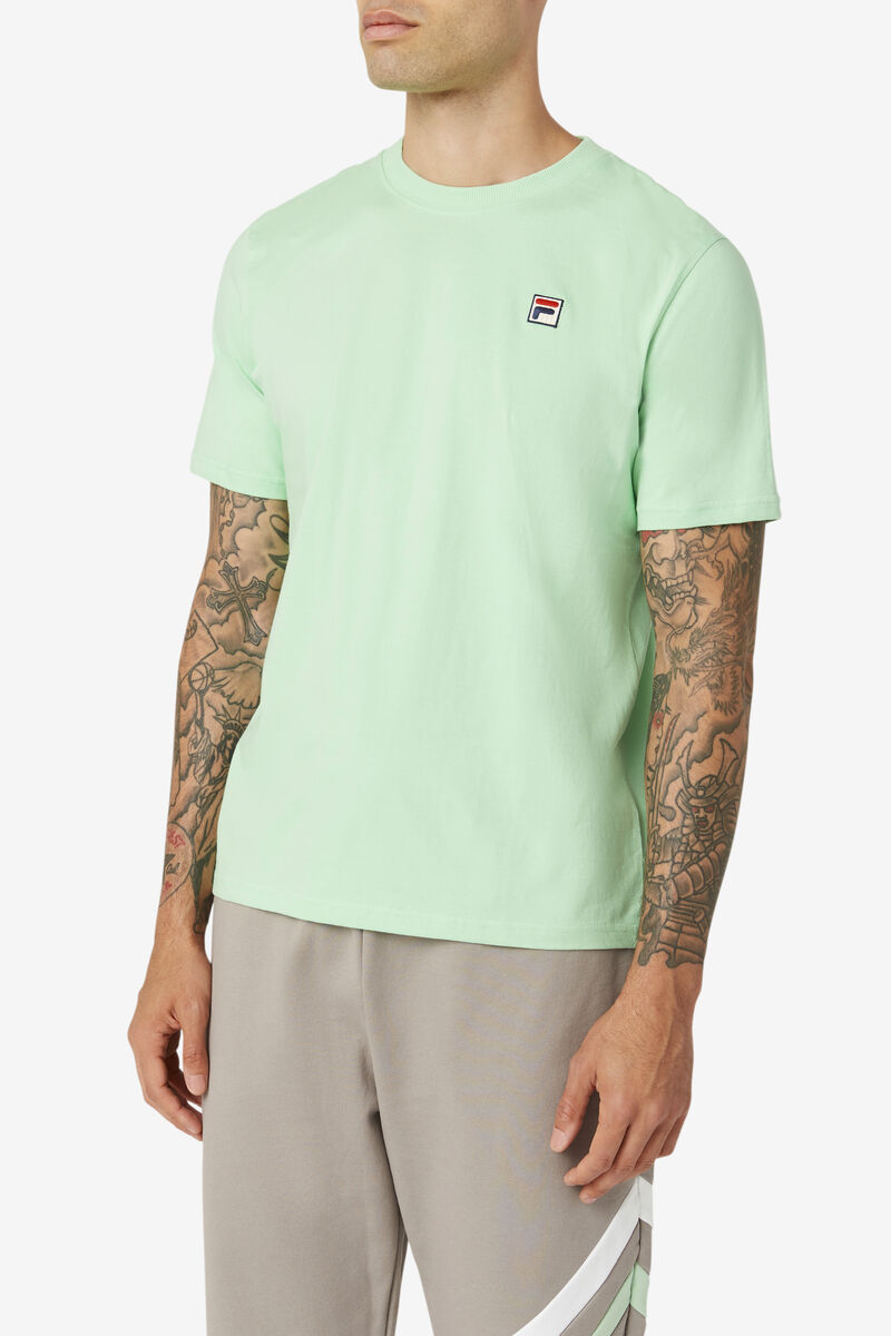 Fila Quartz T-shirt Herr Ljusgröna | FfEY75PfJA6