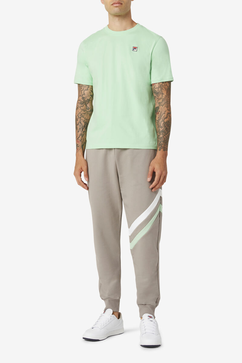 Fila Quartz T-shirt Herr Ljusgröna | FfEY75PfJA6