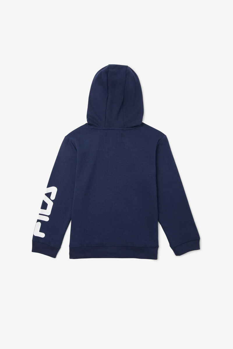 Fila Raglan Hoodie Hoodie Barn Marinblå | CA4WeQDtI3O