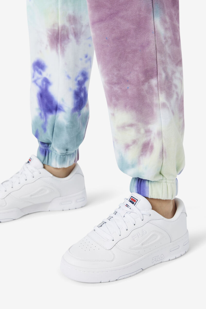 Fila Raleigh Tie Dye Jogger Byxor Dam Blå | iMDG8iYERJI