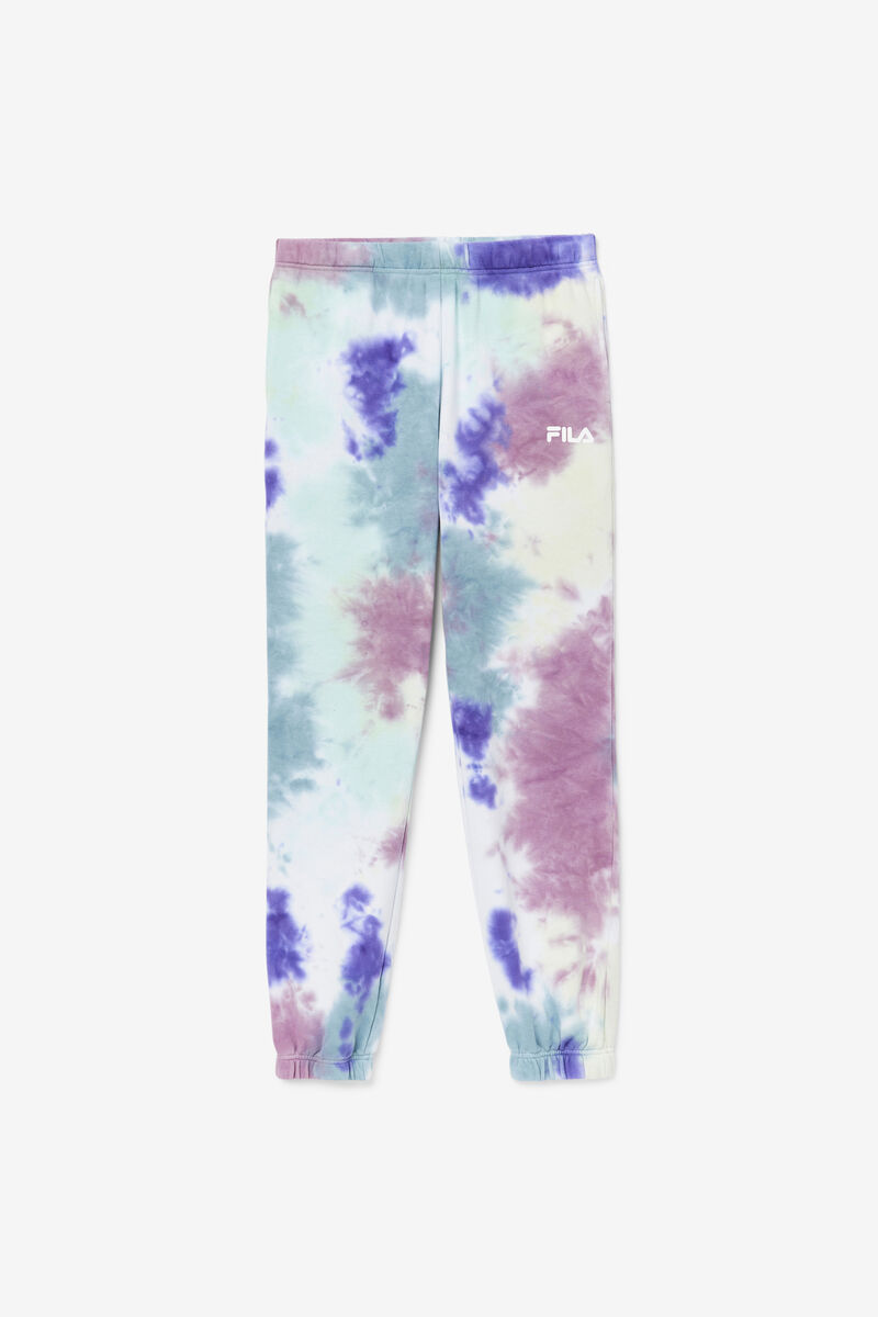 Fila Raleigh Tie Dye Jogger Byxor Dam Blå | iMDG8iYERJI