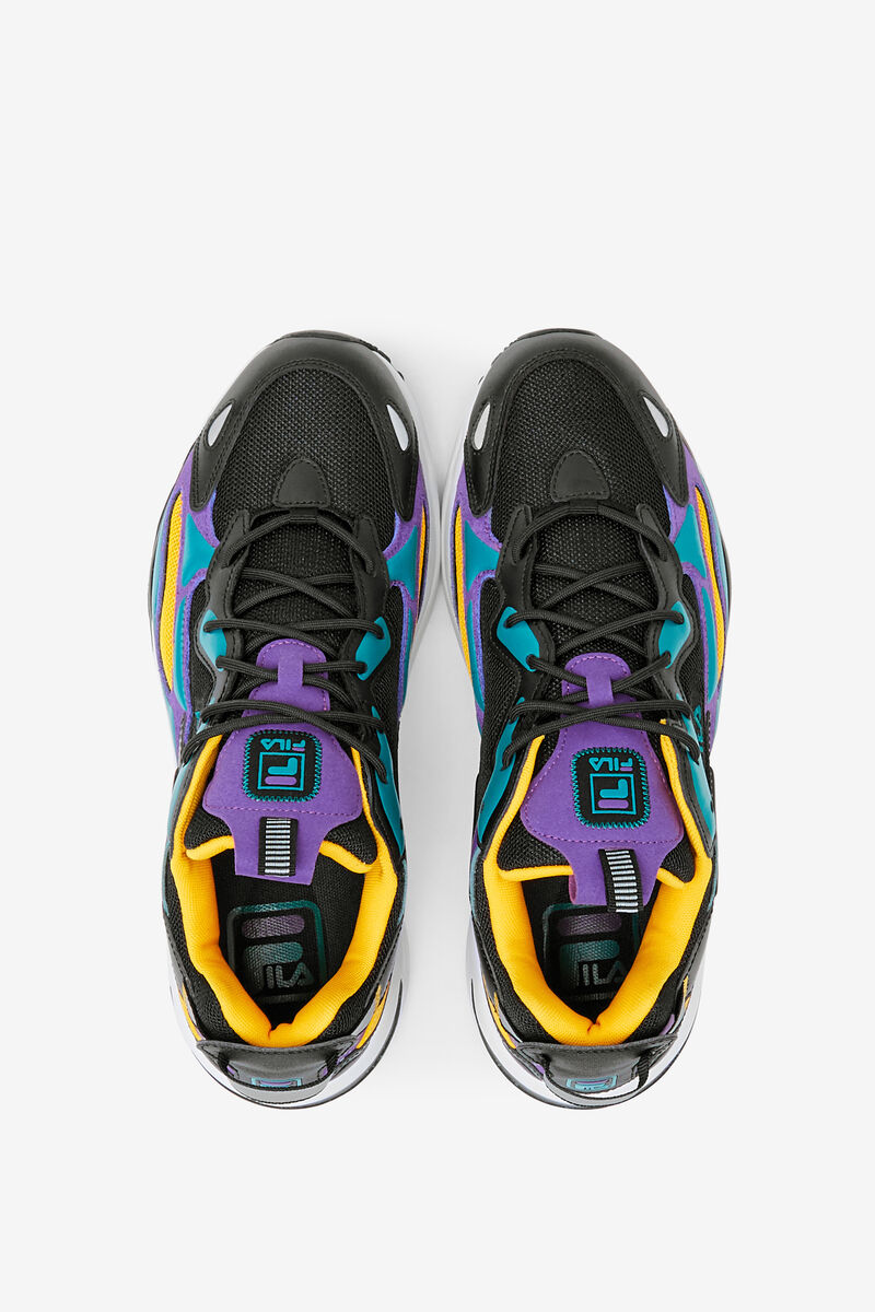 Fila Ray Tracer Apex Promenadskor Herr Svarta Kungsblått Lila Vita | iTIscv73t3e