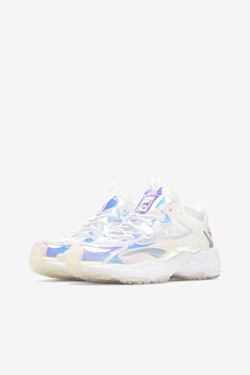 Fila Ray Tracer Iridescent Sportskor Dam Vita Vita | L7FqEVynPRh