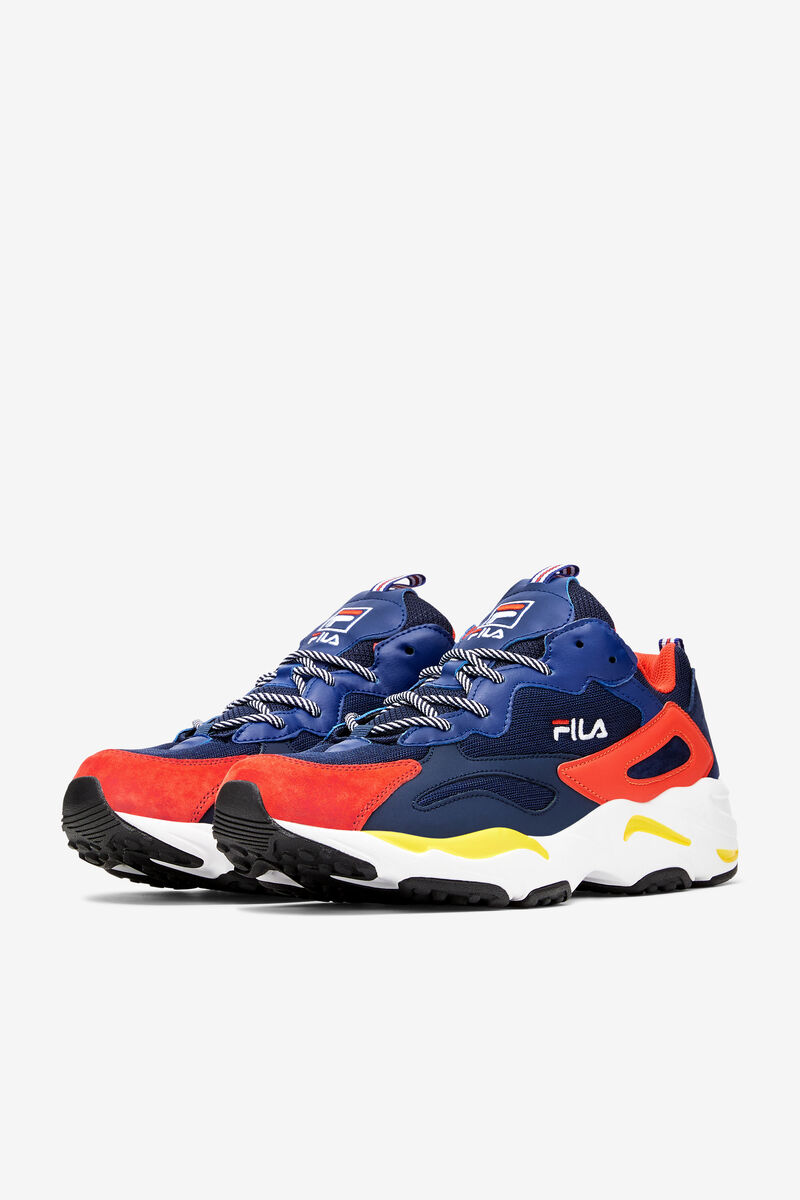 Fila Ray Tracer - Sneakers & Lifestyle | Fila Sneakers Herr Marinblå Blå Röda | iNfChSktmvm