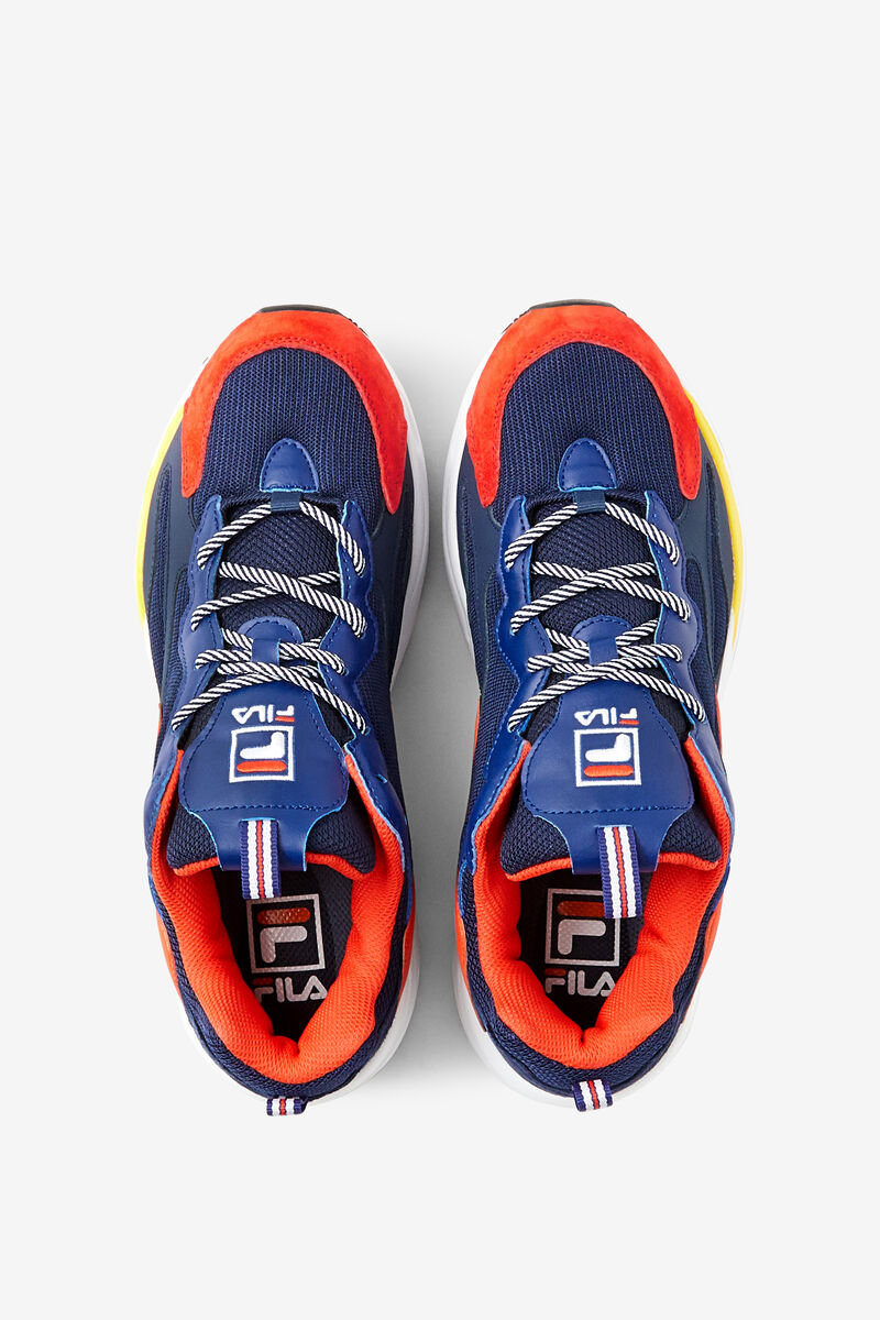 Fila Ray Tracer - Sneakers & Lifestyle | Fila Sneakers Herr Marinblå Blå Röda | iNfChSktmvm