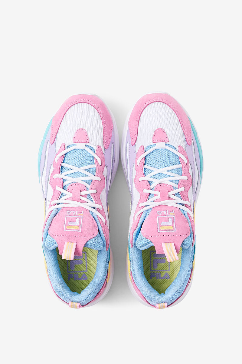 Fila Ray Tracer Sportskor Dam Vita Blå | JnVqEUoc6SK