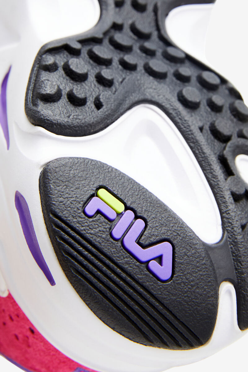Fila Ray Tracer Sportskor Dam Vita Lila | mYvMDrlU91H