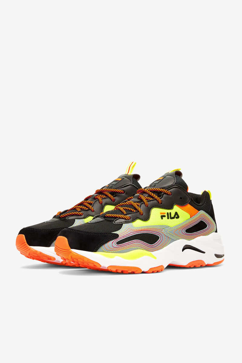 Fila Ray Tracer Stitch Promenadskor Herr Svarta Orange | pZHmVI6e7gb