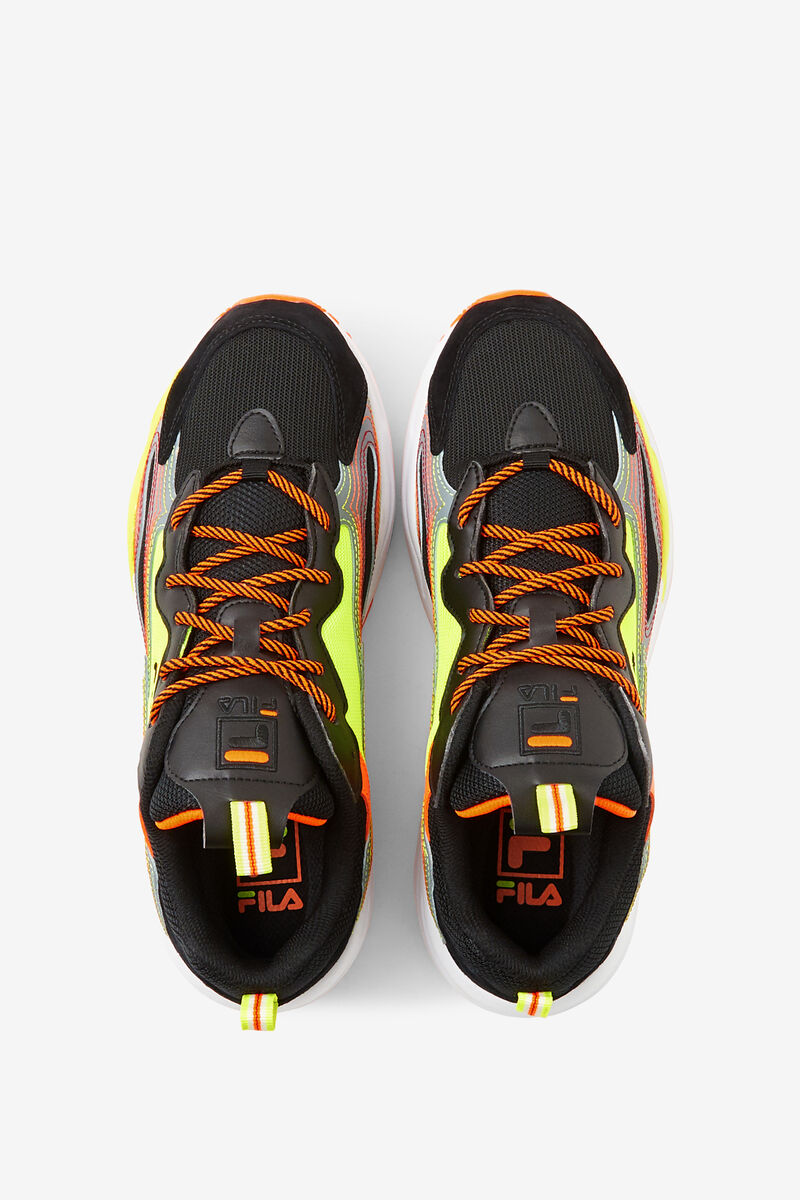 Fila Ray Tracer Stitch Promenadskor Herr Svarta Orange | pZHmVI6e7gb