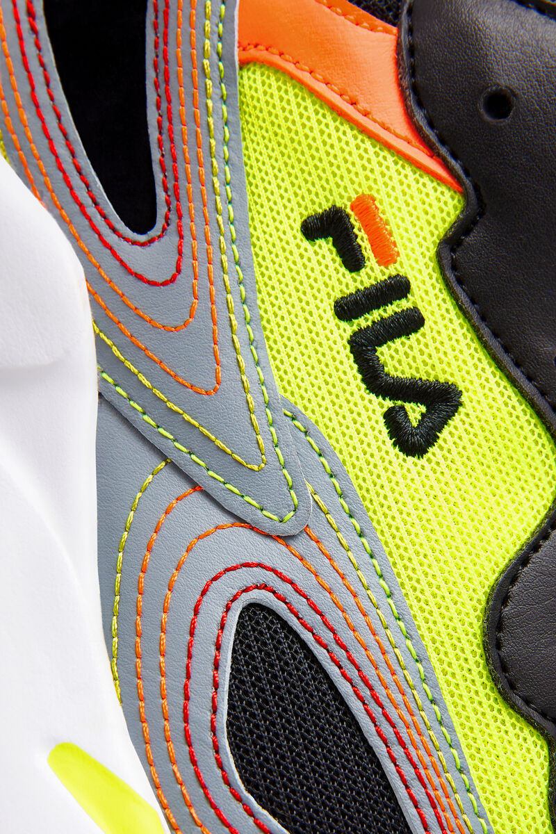 Fila Ray Tracer Stitch Promenadskor Herr Svarta Orange | pZHmVI6e7gb