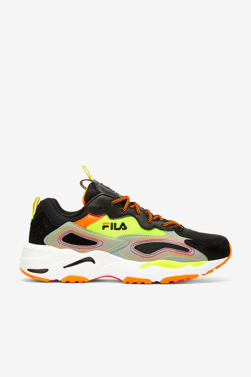 Fila Ray Tracer Stitch Promenadskor Herr Svarta Orange | pZHmVI6e7gb