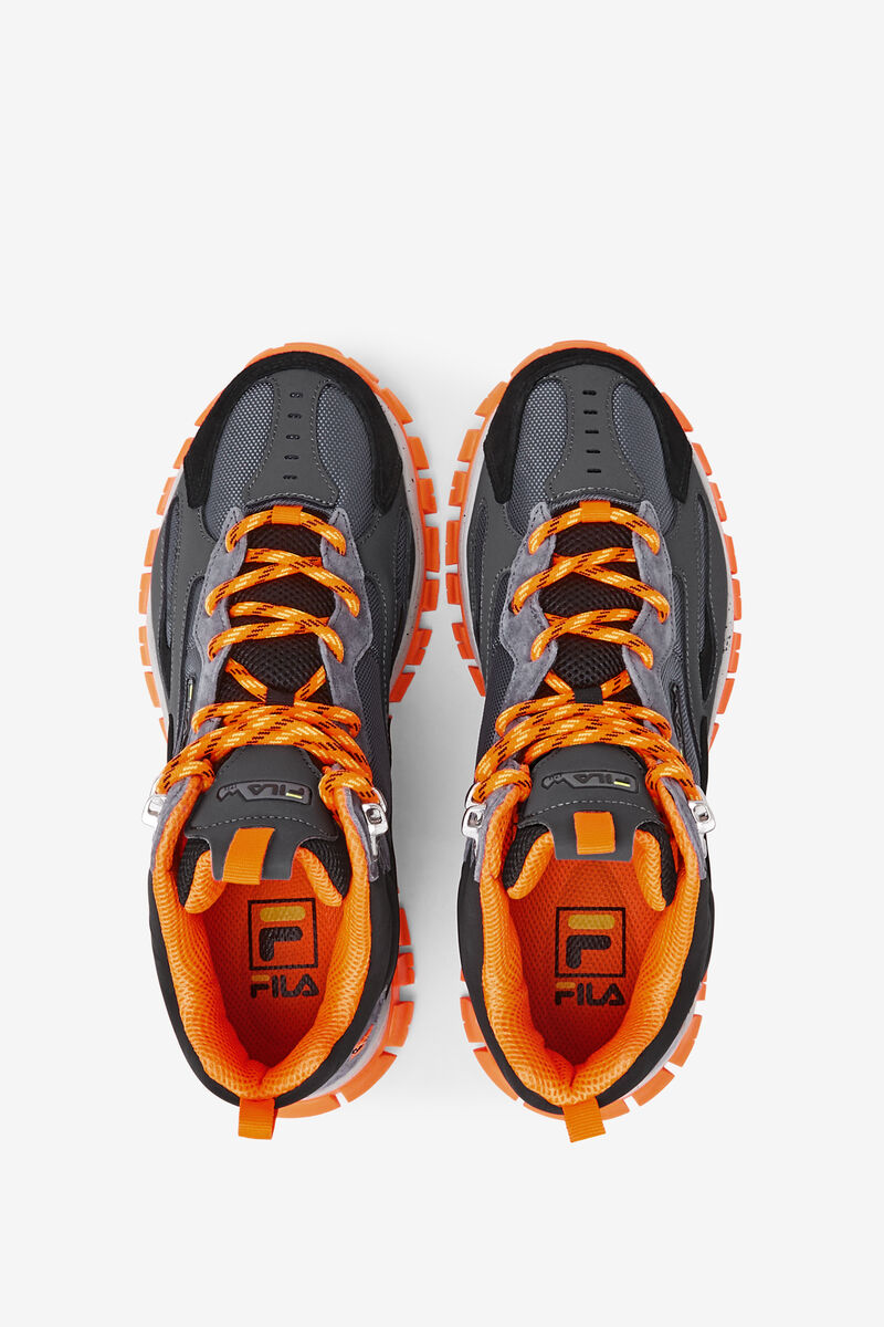 Fila Ray Tracer Tr 2 Mid Promenadskor Herr Svarta Orange | Oi8TFtGw9U8