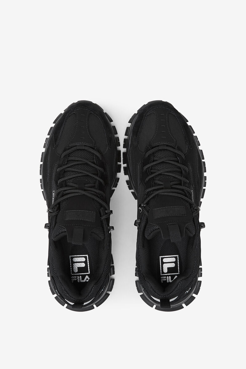 Fila Ray Tracer Tr 2 Tjock Sneakers | Fila Sneakers Herr Svarta Svarta Metal Silver | xDveqW67Bq3