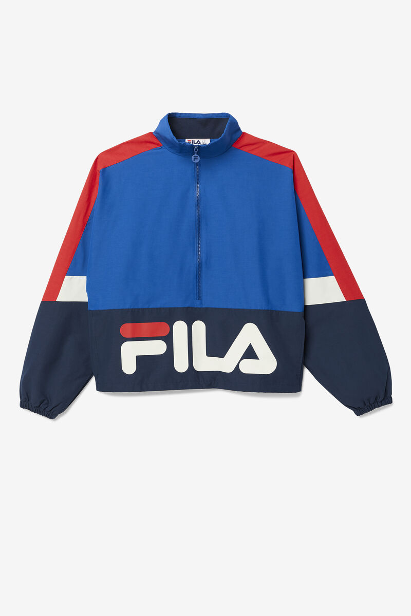 Fila Reid Track Jacket Träningsoverall Herr Blå Marinblå Röda | H3dGpSBHEpg