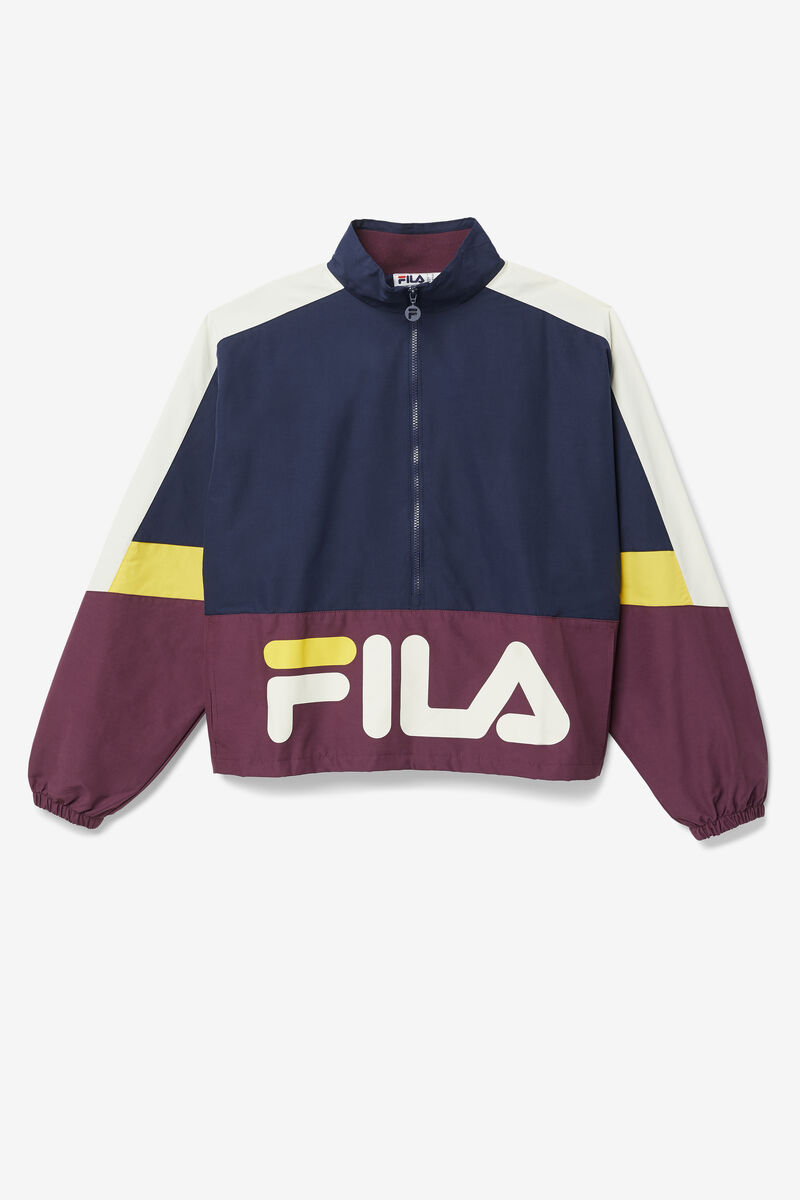 Fila Reid Track Jacket Träningsoverall Herr Marinblå | mcWpMEsMG3a