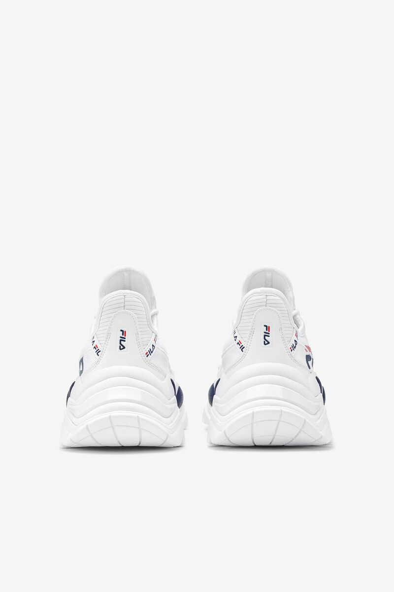 Fila Relectrove Premium Sneakers Dam Vita Marinblå Röda | N4uT3OuxGja