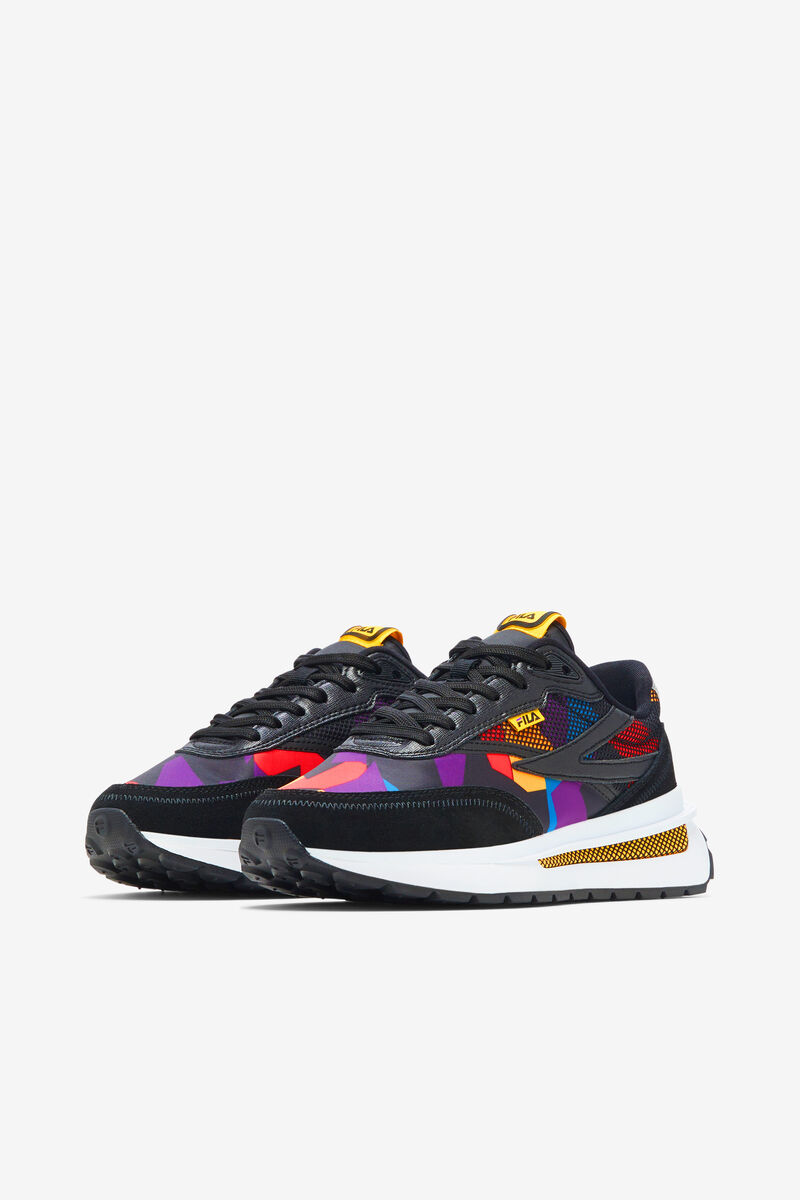 Fila Renno 90s Sneakers Dam Svarta Guld Turkos | xIqSgsjLHVR