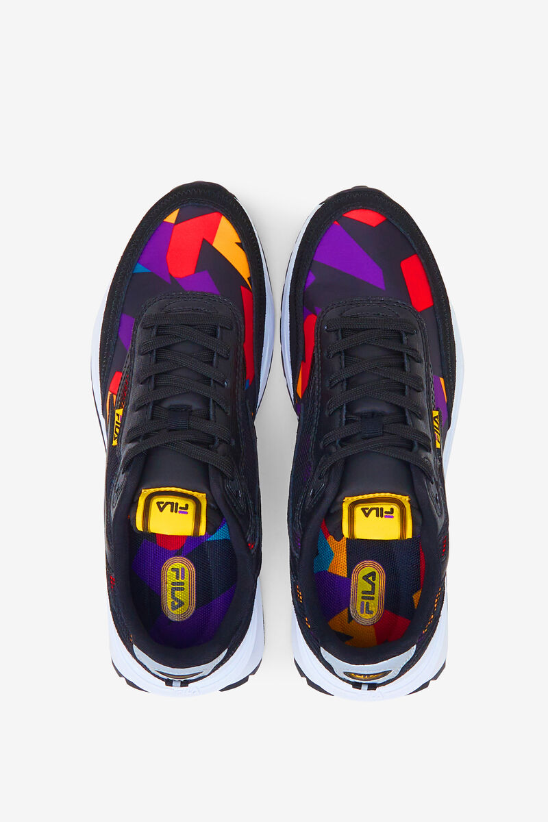 Fila Renno 90s Sneakers Dam Svarta Guld Turkos | xIqSgsjLHVR