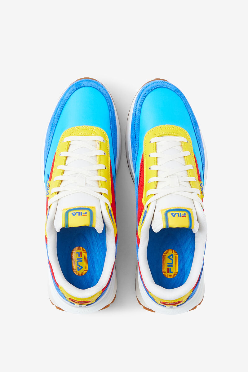 Fila Renno Colorful Sneaker | Fila Sneakers Herr Blå Blå Röda | H8JM1Aa8ZLE