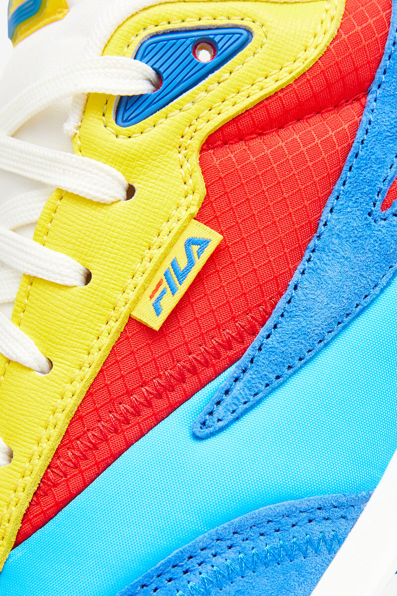 Fila Renno Colorful Sneaker | Fila Sneakers Herr Blå Blå Röda | H8JM1Aa8ZLE