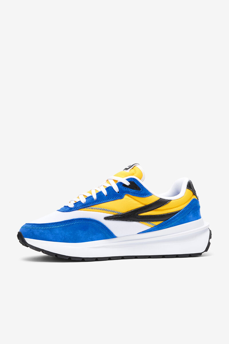 Fila Renno Colorful Sneaker | Fila Sneakers Herr Vita Citron Blå | USDYEIUaghZ