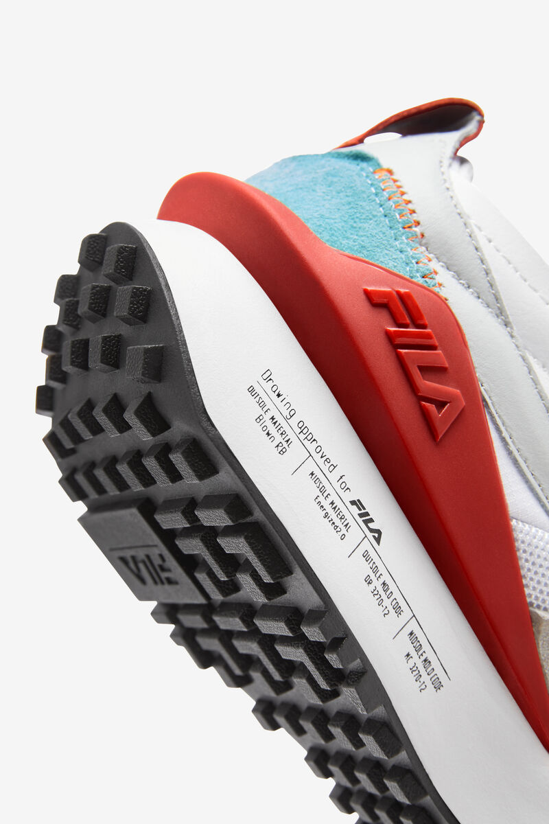 Fila Renno N-generation - Sneakers & Lifestyle | Fila Sneakers Herr Vita Blå Orange | 1qdIqmURl69