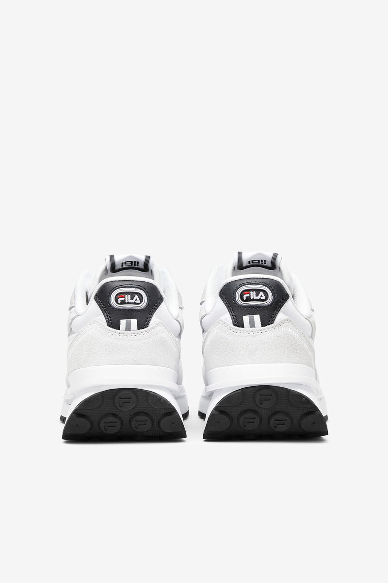 Fila Renno Premium Sneakers Dam Vita Svarta Röda | zmRmLhFQMTO