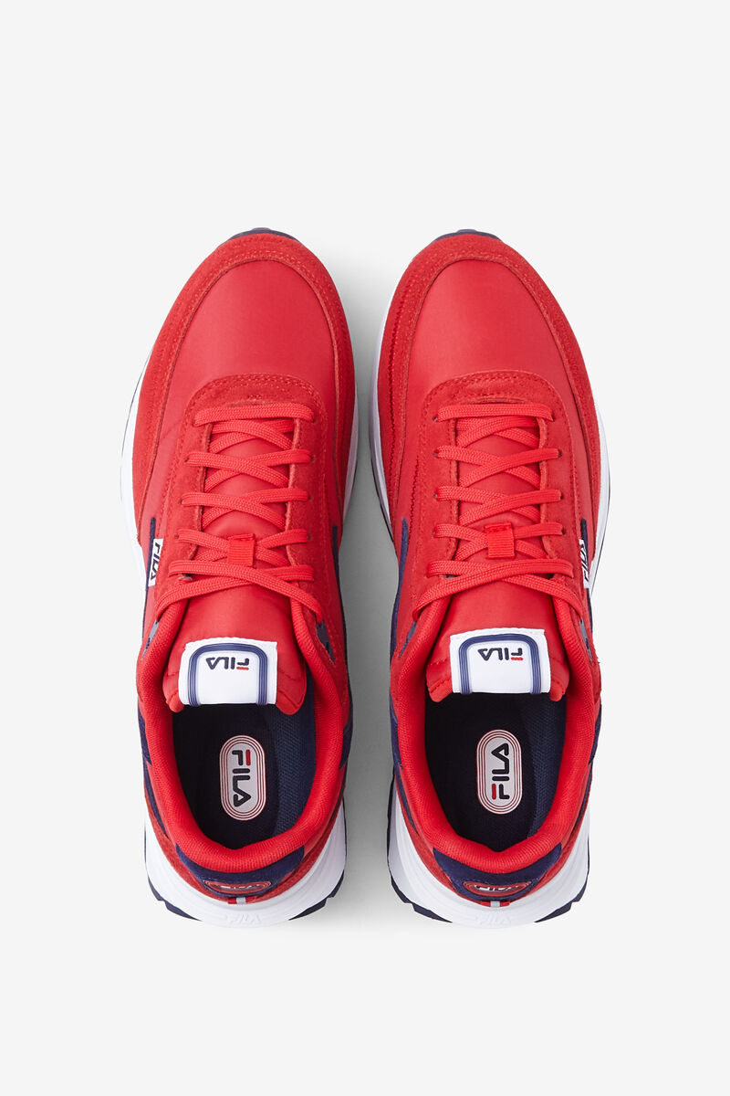 Fila Renno Red 70s Sneaker | Fila Sneakers Herr Röda Marinblå Vita | tVXuK77ItI9