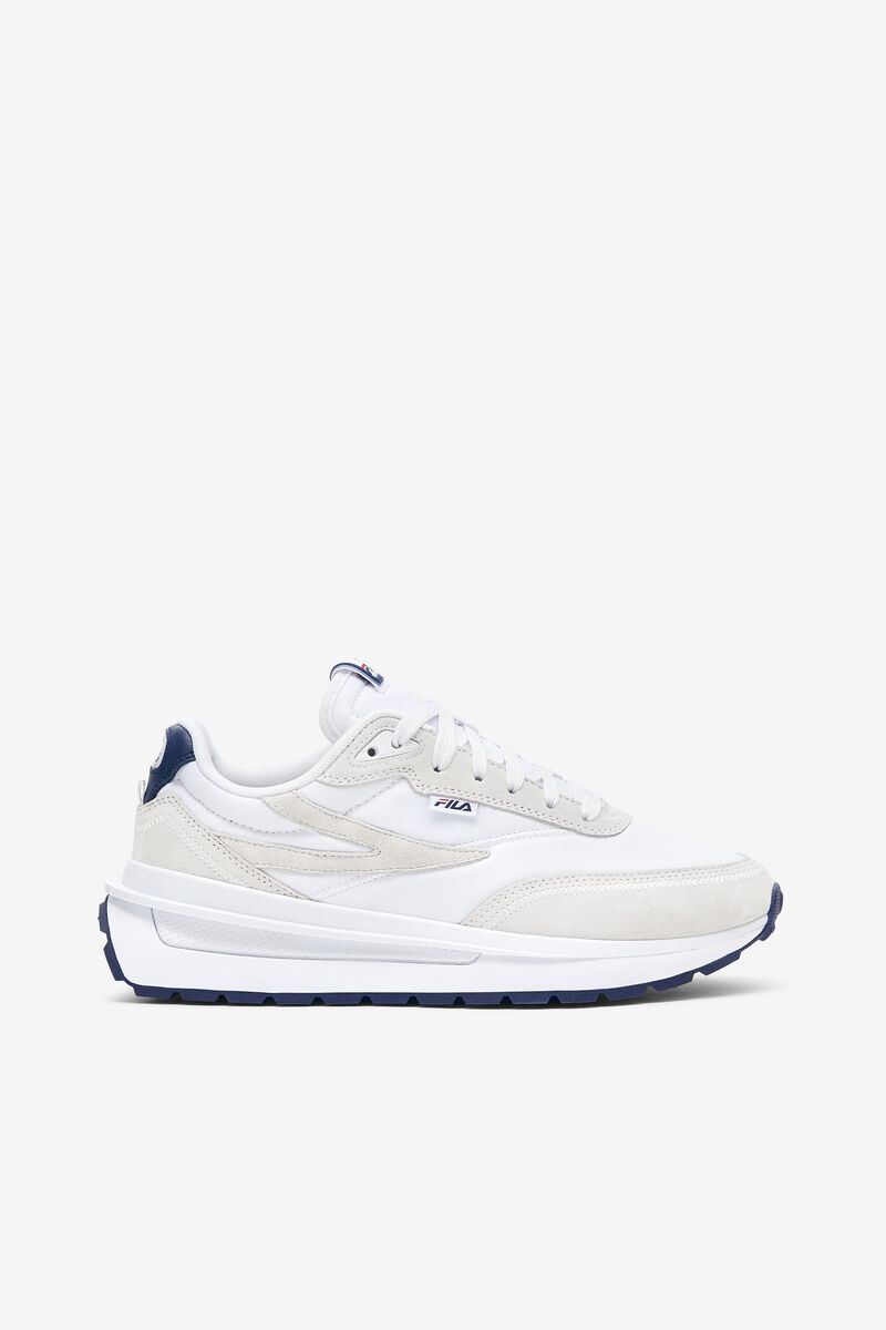 Fila Renno Sneakers Dam Vita Marinblå Röda | it4fvZJHhfl