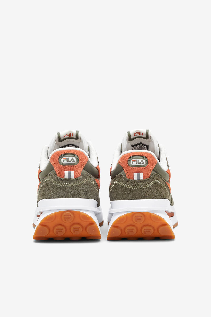 Fila Renno - Sneakers & Lifestyle | Fila Sneakers Herr Olivgröna Röda Vita | KDwd3gezmtI