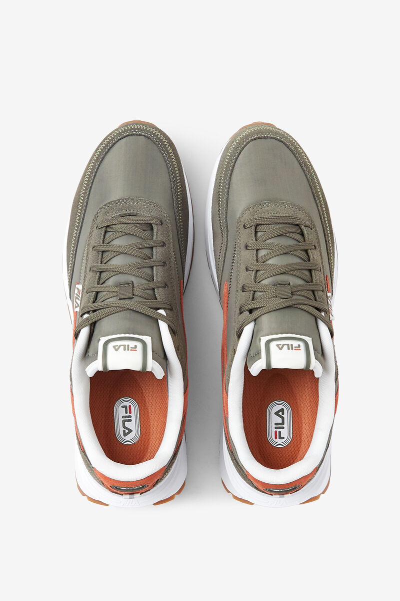 Fila Renno - Sneakers & Lifestyle | Fila Sneakers Herr Olivgröna Röda Vita | KDwd3gezmtI