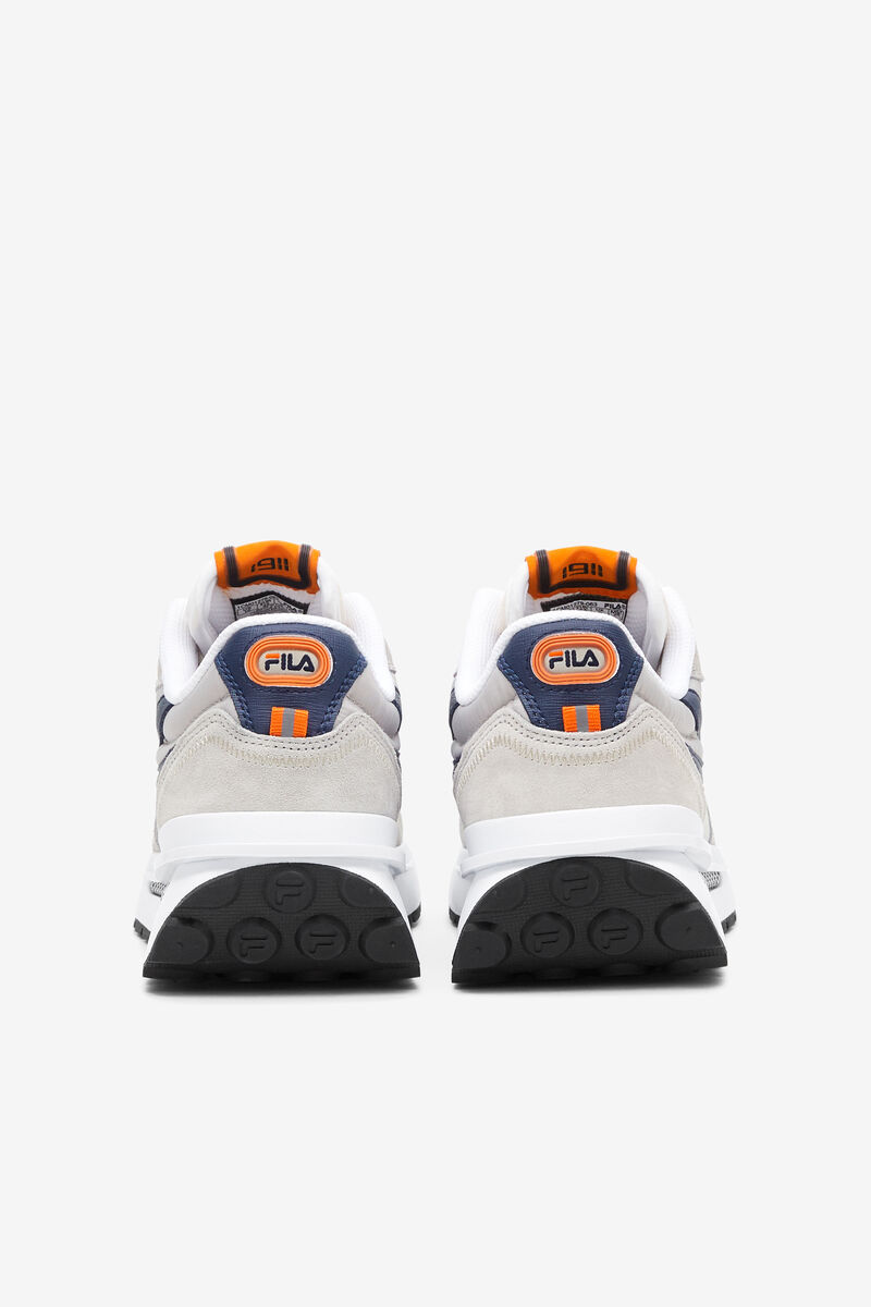 Fila Renno Tjock Tennis Shoes | Fila Sneakers Herr Silver Grå Vita Bruna Vita | i8dh2qNDYcF