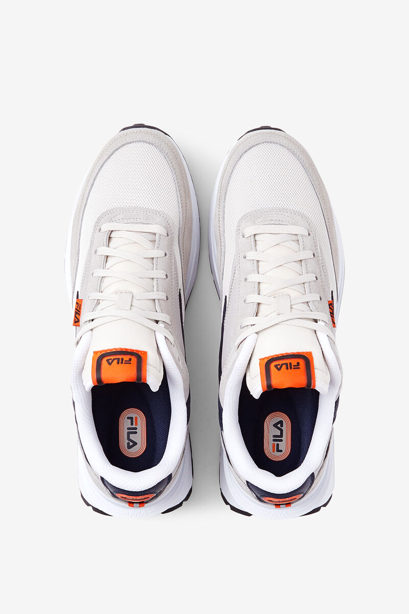 Fila Renno Tjock Tennis Shoes | Fila Sneakers Herr Silver Grå Vita Bruna Vita | i8dh2qNDYcF