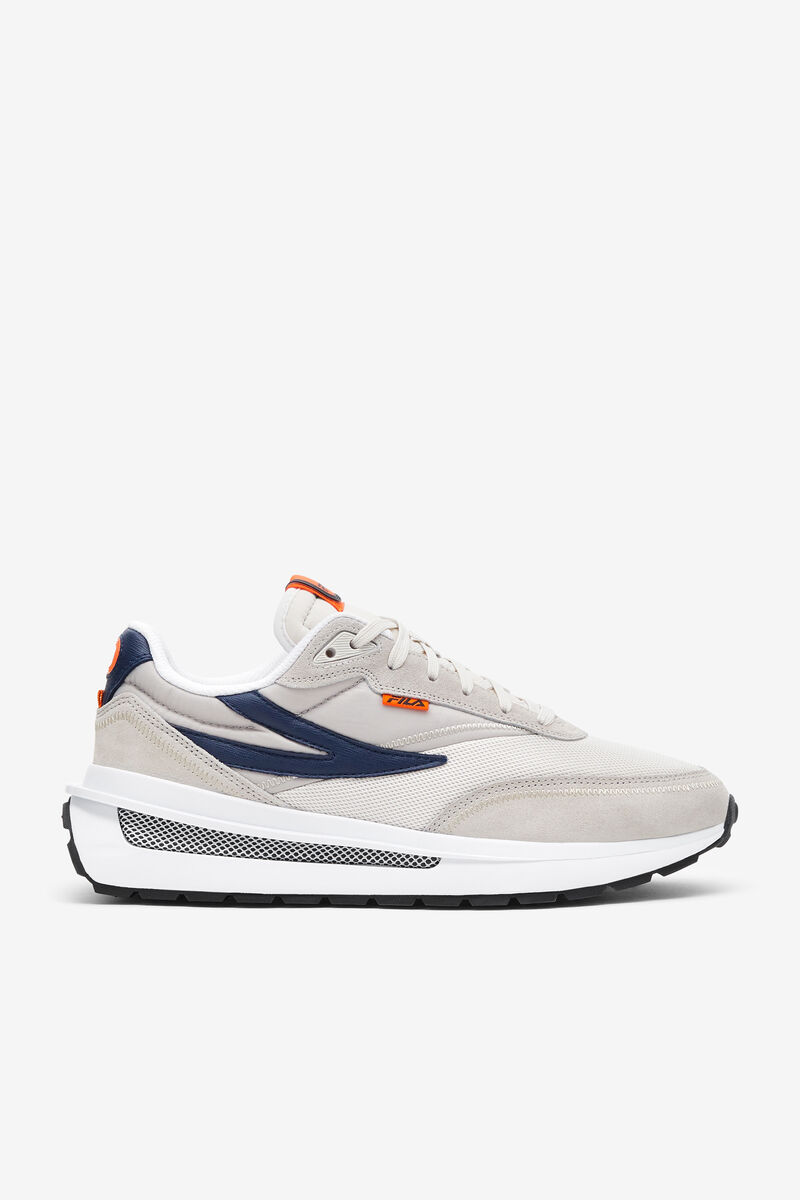Fila Renno Tjock Tennis Shoes | Fila Sneakers Herr Silver Grå Vita Bruna Vita | i8dh2qNDYcF