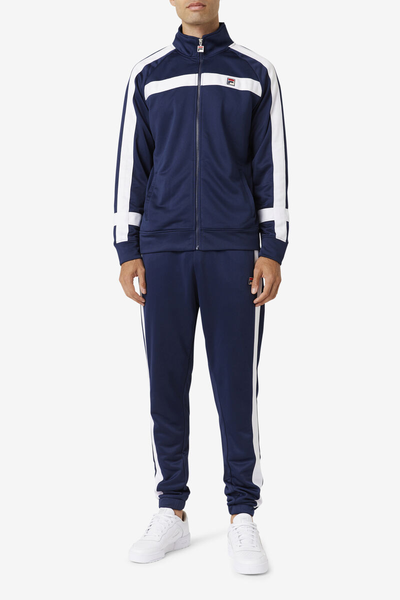 Fila Renzo Jacket Jacka Herr Marinblå Vita | 15Tt5BVvcpu