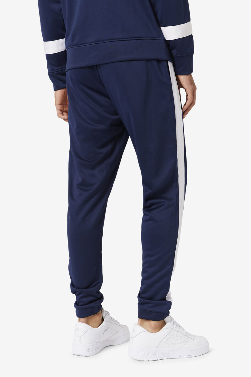Fila Renzo Pant Byxor Herr Marinblå Vita | KZ45DF9h8La